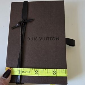 Louis Vuitton Cream Dust Bag and Box